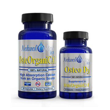 OsteOrganiCAL® + Osteo D3 - Natural Option USA - Calcium supplement -